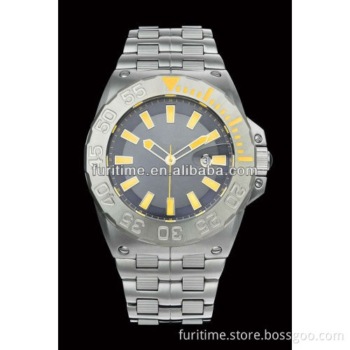 stainless steel case back watch new design mens military watch for sale
